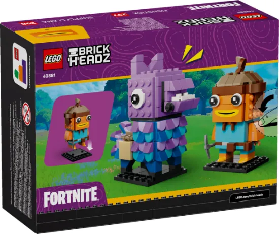 Picture of LEGO Fortnite 40881 BrickHeadz™ Supply Llama & Fishstick Figures