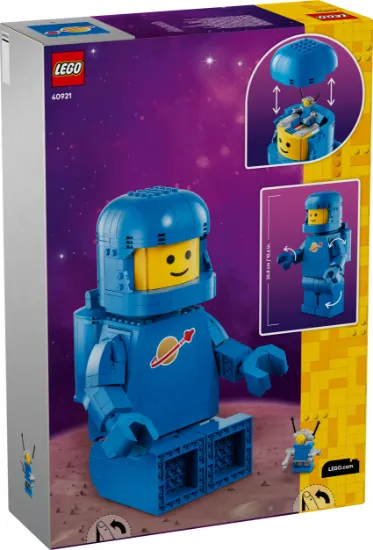 Picture of LEGO 40921 Up-Scaled Blue Astronaut Minifigure