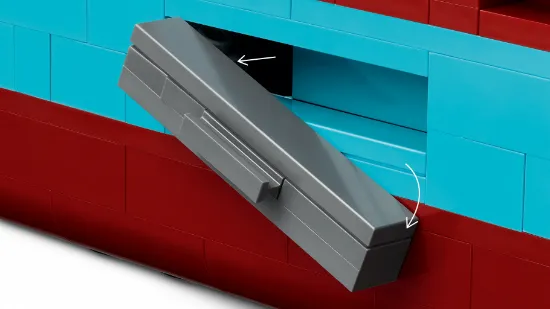 Picture of LEGO 40955 Maersk Dual-Fuel Container Vessel