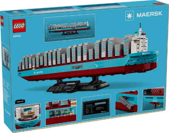 Picture of LEGO 40955 Maersk Dual-Fuel Container Vessel