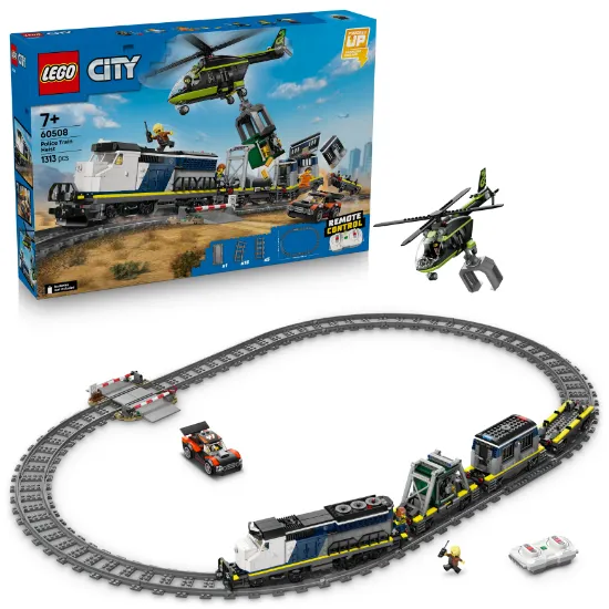 Picture of LEGO City 60508 Police Train Heist
