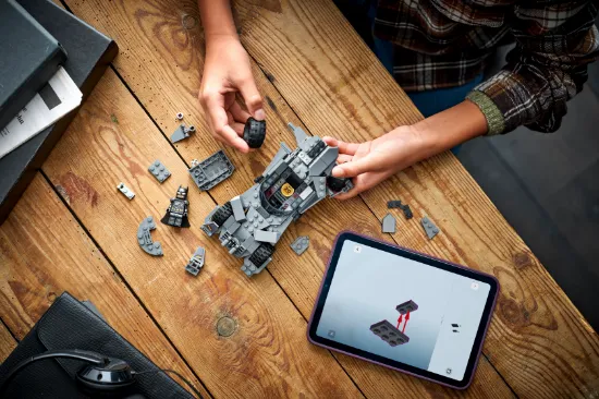 playing LEGO Super Heroes DC 76331 Batman v Superman™ Batmobile™ Vehicle