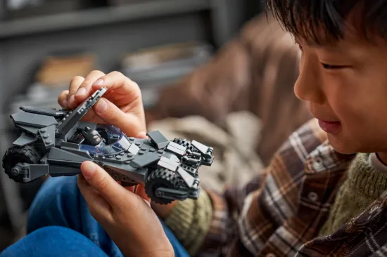 playing LEGO Super Heroes DC 76331 Batman v Superman™ Batmobile™ Vehicle