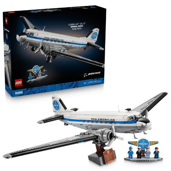 Picture of LEGO Icons 11378 Douglas™ DC-3™ PAN AM® Airliner