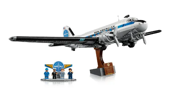 Picture of LEGO Icons 11378 Douglas™ DC-3™ PAN AM® Airliner