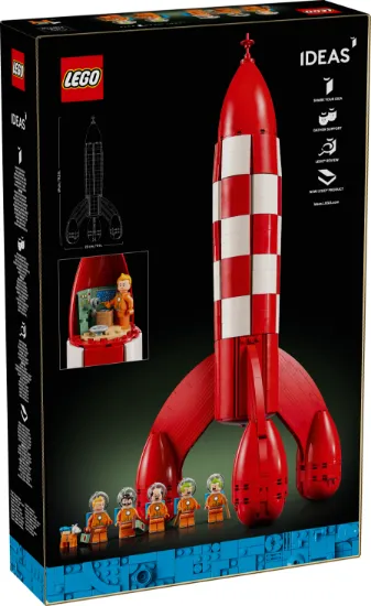 Picture of LEGO Ideas 21367 Tintin® Moon Rocket