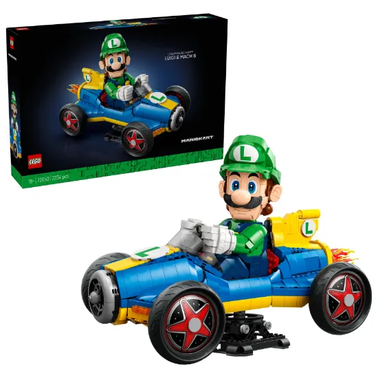 Picture of LEGO Super Mario 72050 Mario Kart™ – Luigi & Mach 8