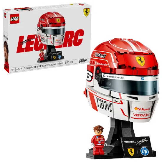 Picture of LEGO Editions 43014 Scuderia Ferrari HP Charles Leclerc Helmet