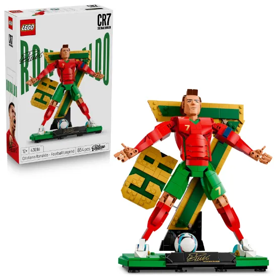 Picture of LEGO Editions 43016 Cristiano Ronaldo – Soccer Legend