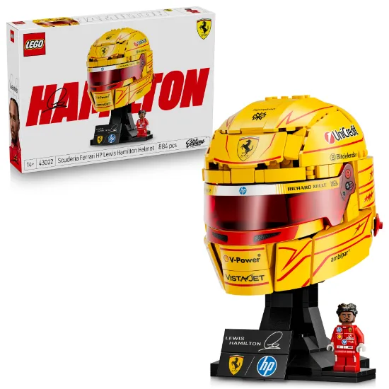 Picture of LEGO Editions 43022 Scuderia Ferrari HP Lewis Hamilton Helmet