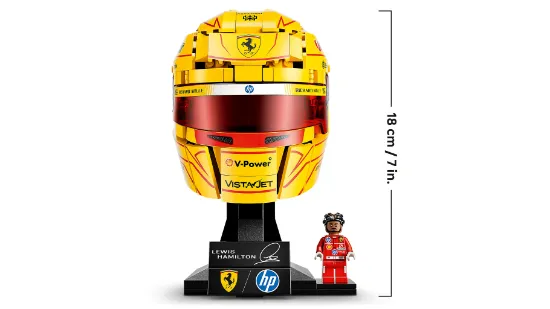 Picture of LEGO Editions 43022 Scuderia Ferrari HP Lewis Hamilton Helmet