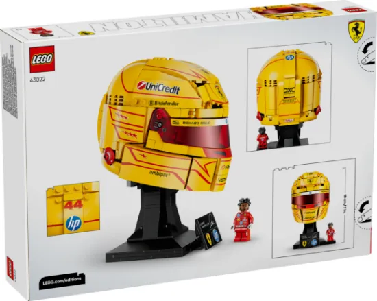 Picture of LEGO Editions 43022 Scuderia Ferrari HP Lewis Hamilton Helmet