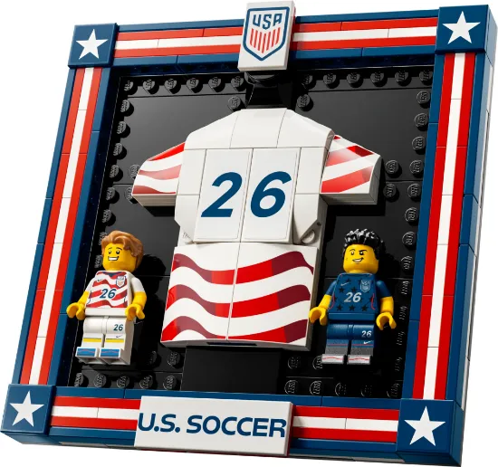 Picture of LEGO Editions 43033 2026 U.S. Soccer National Team Jersey