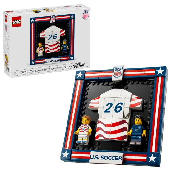 Picture of LEGO Editions 43033 2026 U.S. Soccer National Team Jersey