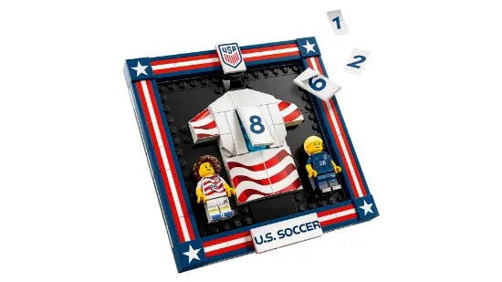 Picture of LEGO Editions 43033 2026 U.S. Soccer National Team Jersey