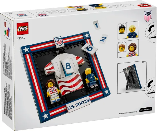 Picture of LEGO Editions 43033 2026 U.S. Soccer National Team Jersey