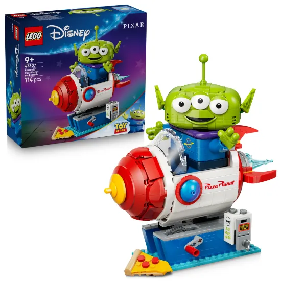 Picture of LEGO Disney and Pixar43307 Toy Story Alien with Pizza Planet Rocket Ride