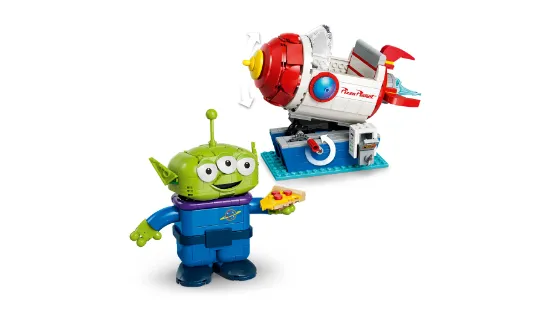 Picture of LEGO Disney and Pixar43307 Toy Story Alien with Pizza Planet Rocket Ride