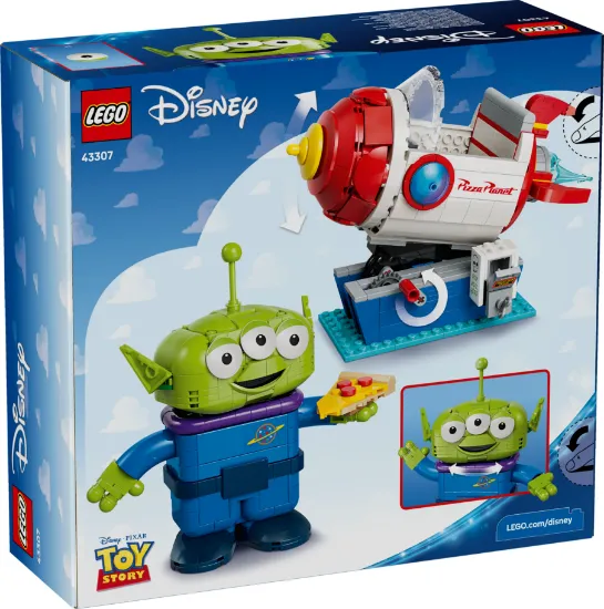 Picture of LEGO Disney and Pixar43307 Toy Story Alien with Pizza Planet Rocket Ride