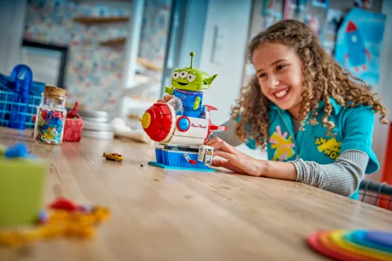 Picture of LEGO Disney and Pixar43307 Toy Story Alien with Pizza Planet Rocket Ride