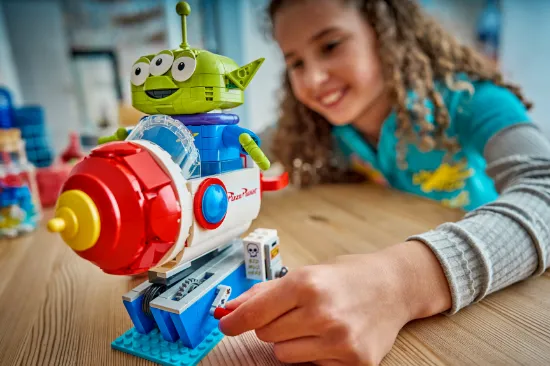 Picture of LEGO Disney and Pixar43307 Toy Story Alien with Pizza Planet Rocket Ride