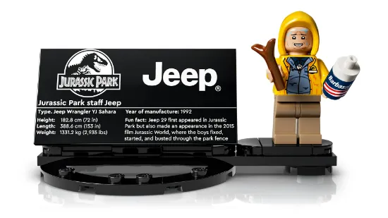 Picture of LEGO Jurassic World 77984 Jurassic Park Jeep® Wrangler