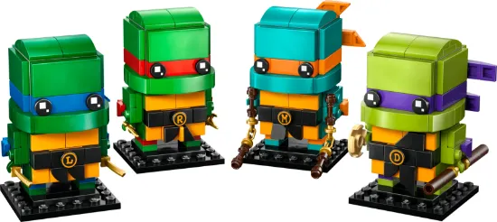 Picture of LEGO BrickHeadz 40878 TMNT Teenage Mutant Ninja Turtles Figures