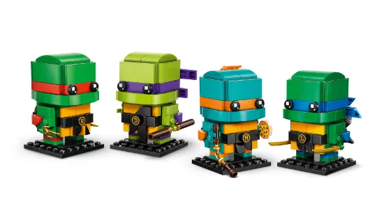 Picture of LEGO BrickHeadz 40878 TMNT Teenage Mutant Ninja Turtles Figures
