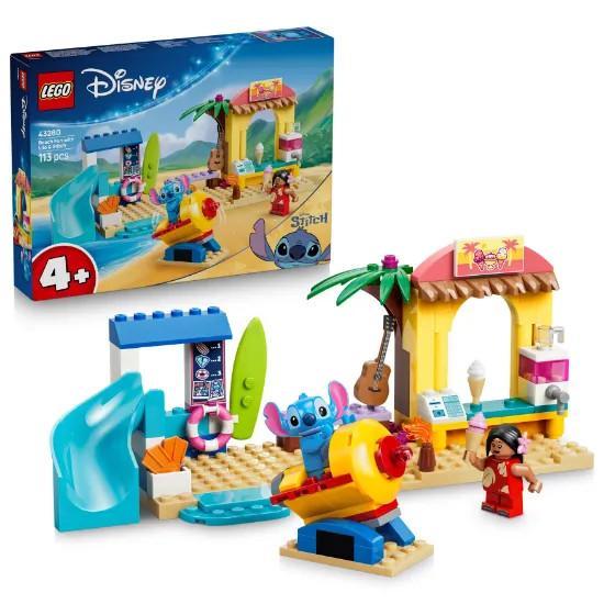 Picture of LEGO Disney 43280 Beach Fun with Lilo & Stitch