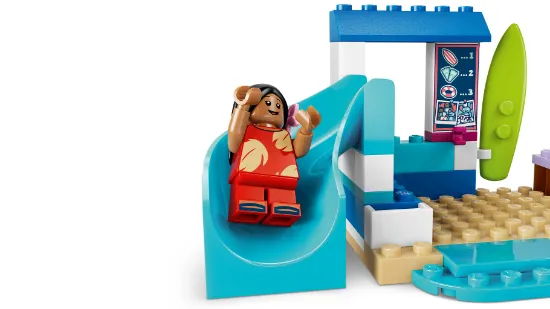 Picture of LEGO Disney 43280 Beach Fun with Lilo & Stitch