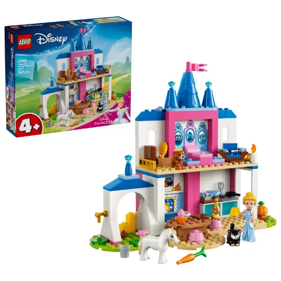 Picture of LEGO Disney Princess 43283 Cinderella Animal Friends Castle