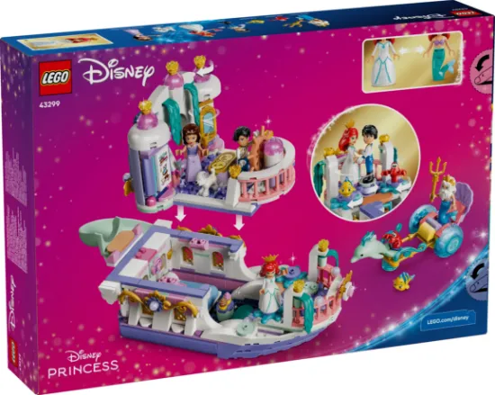 Picture of LEGO Disney Princess 43299 Ariel’s Royal Wedding Boat