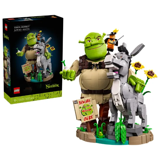 Picture of LEGO Shrek 72423 Shrek, Donkey & Puss in Boots