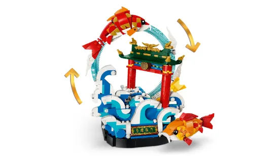 Picture of LEGO 80120 Chinese Festivals Prosperity Carp Leaping