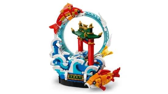Picture of LEGO 80120 Chinese Festivals Prosperity Carp Leaping