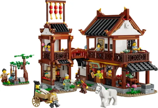 Picture of LEGO 80121 Chinese Festivals Ancient Moon-Gazing Inn
