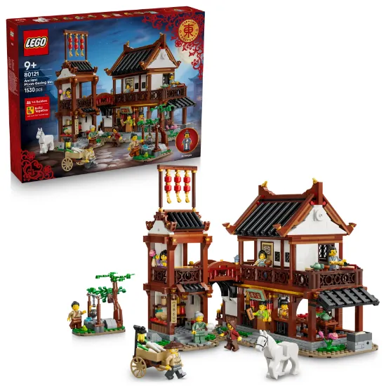 Picture of LEGO 80121 Chinese Festivals Ancient Moon-Gazing Inn