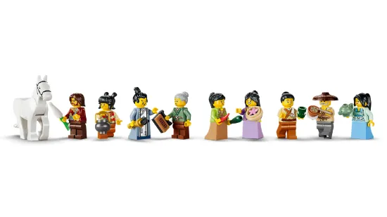 Picture of LEGO 80121 Chinese Festivals Ancient Moon-Gazing Inn