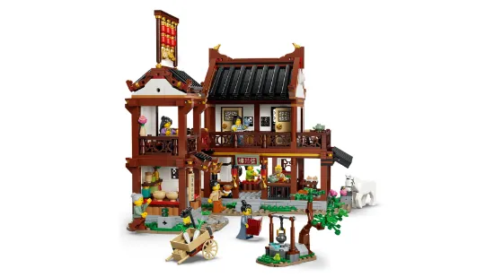 Picture of LEGO 80121 Chinese Festivals Ancient Moon-Gazing Inn