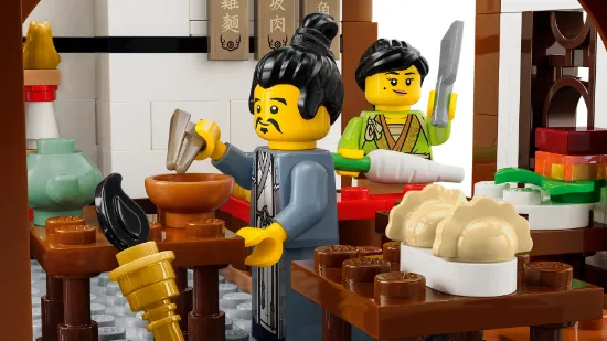 Picture of LEGO 80121 Chinese Festivals Ancient Moon-Gazing Inn