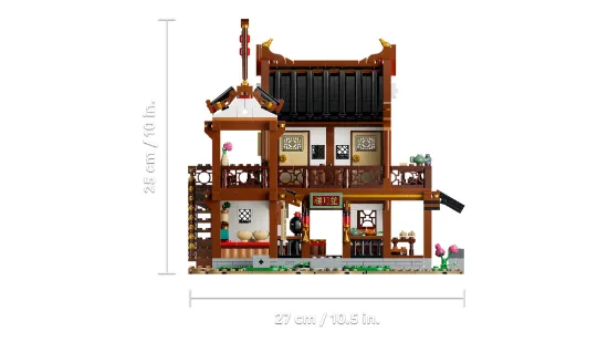 Picture of LEGO 80121 Chinese Festivals Ancient Moon-Gazing Inn