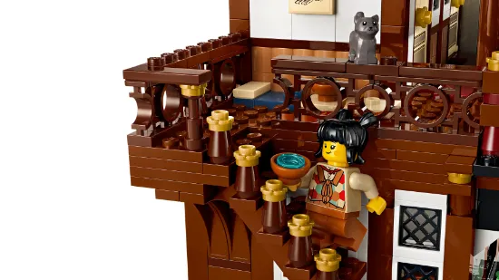 Picture of LEGO 80121 Chinese Festivals Ancient Moon-Gazing Inn