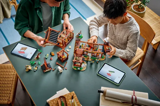Picture of LEGO 80121 Chinese Festivals Ancient Moon-Gazing Inn