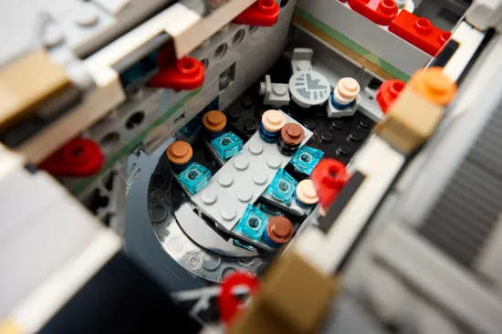 playing LEGO Marvel 76354 S.H.I.E.L.D. Helicarrier