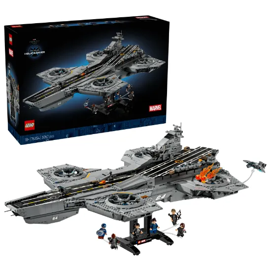 LEGO Marvel 76354 S.H.I.E.L.D. Helicarrier for boys package