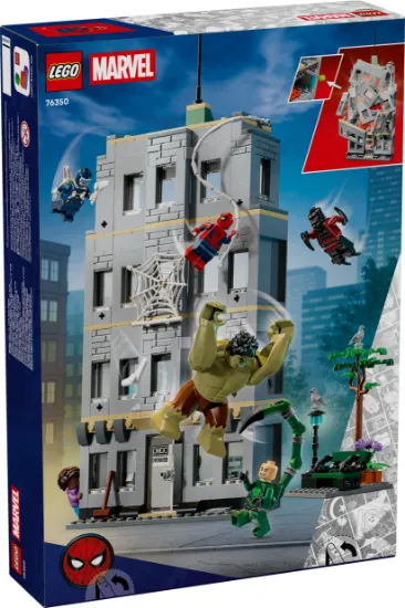 LEGO Marvel 76350 Spider-Man vs. Hulk Epic Clash for boys package