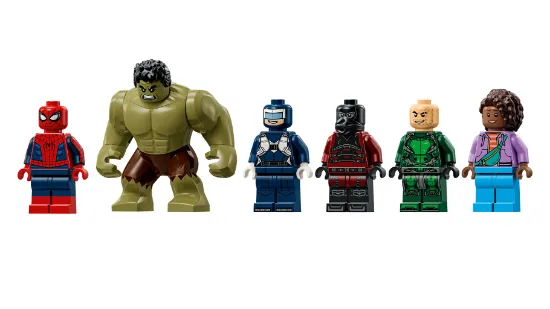 LEGO Marvel 76350 Spider-Man vs. Hulk Epic Clash for boys