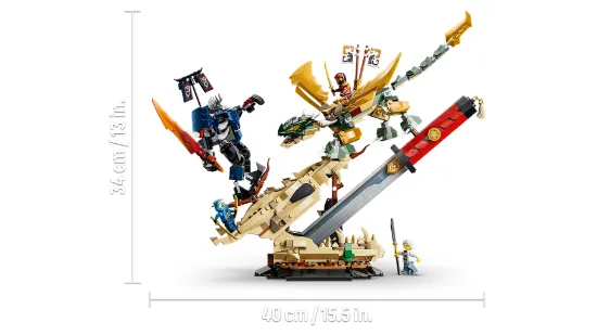 Picture of LEGO Ninjago 71871 Battle at the Dragon’s Blade