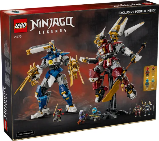 Picture of LEGO Ninjago 71870 The Twin Titan Mechs
