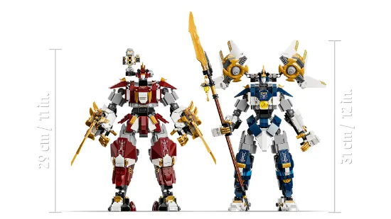Picture of LEGO Ninjago 71870 The Twin Titan Mechs